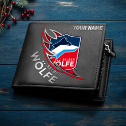 Selber Wölfe - Ledergeldbörse Sonderausgabe mit Ihrem Namen