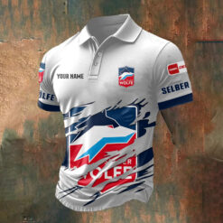 Selber Wölfe - Polo Hemd Sonderausgabe mit Ihrem Namen