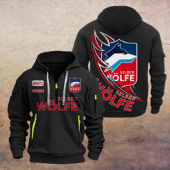 Selber Wölfe – Viertel-Zip Hoodie Sonderausgabe mit Ihrem Namen
