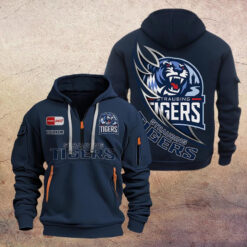 Straubing Tigers - Viertel-Zip Hoodie Sonderausgabe mit Ihrem Namen