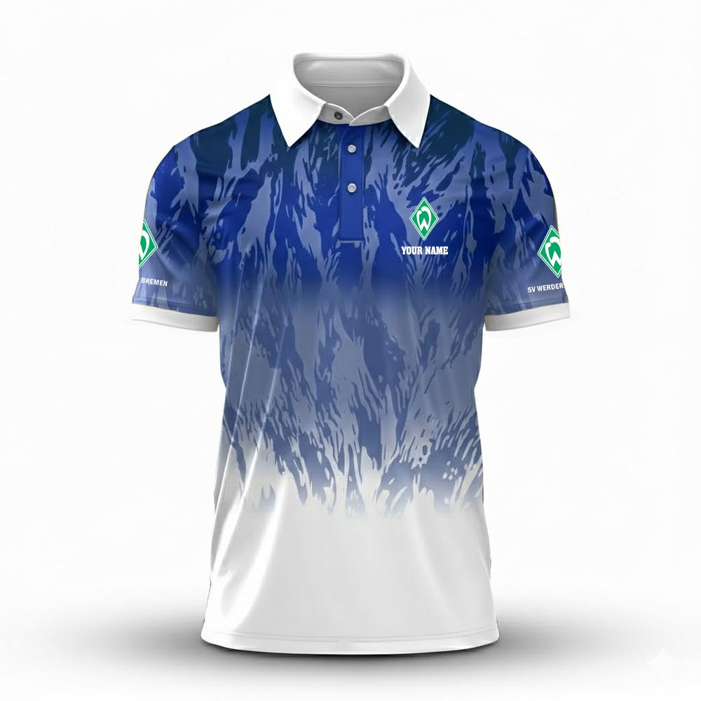 SV Werder Bremen – Polo Hemd Neue Edition mit Ihrem Namen SV Werder Bremen – Polo Hemd Neue Edition mit Ihrem Namen