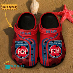 1. FC Heidenheim – Clogs Neue Version mit Ihrem Namen