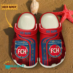 1. FC Heidenheim - Clogs Neue Version mit Ihrem Namen