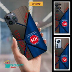 1. FC Heidenheim - Handyhülle Neue Version mit Ihrem Namen