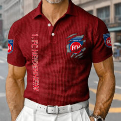 1. FC Heidenheim - Waffle Polo Limitierte Auflage mit Ihrem Namen