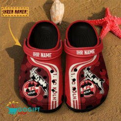 1. FC Köln – Clogs Neue Version mit Ihrem Namen