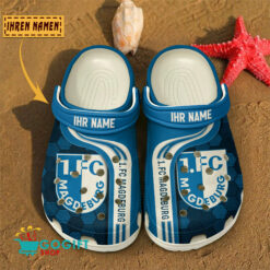 1. FC Magdeburg - Clogs Neue Version mit Ihrem Namen