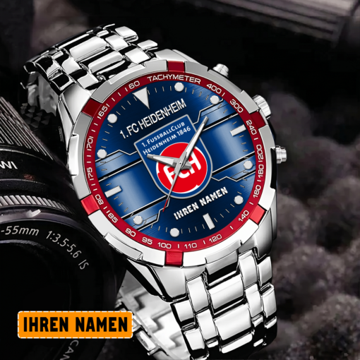 1. FC Heidenheim – Aurora Uhr Sonderausgabe mit Ihrem Namen 1. FC Heidenheim – Aurora Uhr Sonderausgabe mit Ihrem Namen
