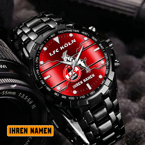 1. FC Köln – Aurora Uhr Sonderausgabe mit Ihrem Namen 1. FC Köln – Aurora Uhr Sonderausgabe mit Ihrem Namen