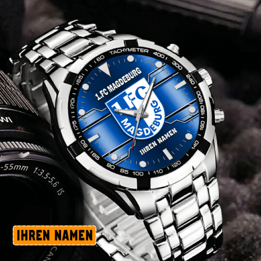 1. FC Magdeburg – Aurora Uhr Sonderausgabe mit Ihrem Namen 1. FC Magdeburg – Aurora Uhr Sonderausgabe mit Ihrem Namen