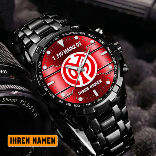 1. FSV Mainz 05 – Aurora Uhr Sonderausgabe mit Ihrem Namen 1. FSV Mainz 05 – Aurora Uhr Sonderausgabe mit Ihrem Namen