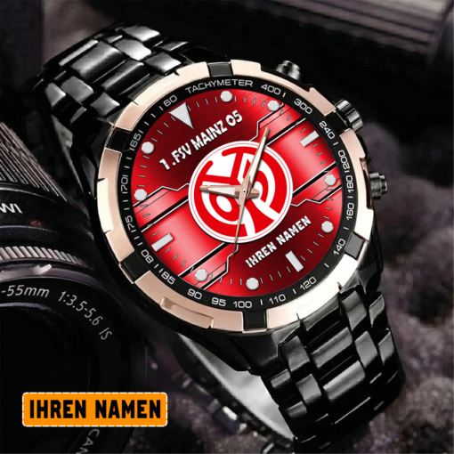 1. FSV Mainz 05 – Aurora Uhr Sonderausgabe mit Ihrem Namen 1. FSV Mainz 05 – Aurora Uhr Sonderausgabe mit Ihrem Namen