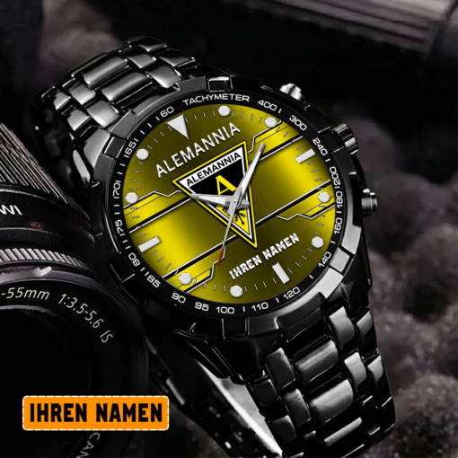 Alemannia Aachen – Aurora Uhr Sonderausgabe mit Ihrem Namen Alemannia Aachen – Aurora Uhr Sonderausgabe mit Ihrem Namen