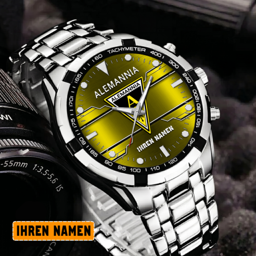 Alemannia Aachen – Aurora Uhr Sonderausgabe mit Ihrem Namen Alemannia Aachen – Aurora Uhr Sonderausgabe mit Ihrem Namen