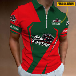 Augsburger Panther - Reißverschluss Poloshirt Sonderausgabe mit Ihrem Namen