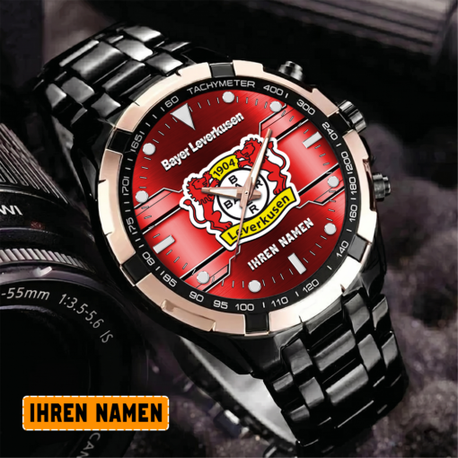 Bayer 04 Leverkusen – Aurora Uhr Sonderausgabe mit Ihrem Namen Bayer 04 Leverkusen – Aurora Uhr Sonderausgabe mit Ihrem Namen
