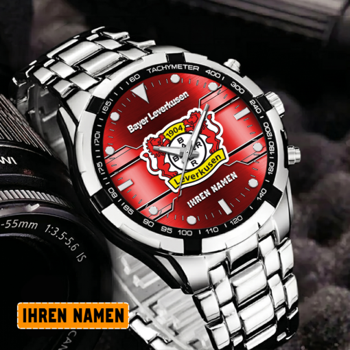 Bayer 04 Leverkusen – Aurora Uhr Sonderausgabe mit Ihrem Namen Bayer 04 Leverkusen – Aurora Uhr Sonderausgabe mit Ihrem Namen