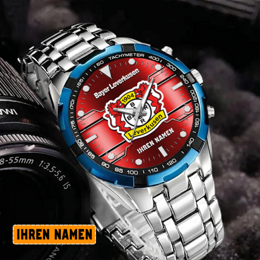 Bayer 04 Leverkusen – Aurora Uhr Sonderausgabe mit Ihrem Namen Bayer 04 Leverkusen – Aurora Uhr Sonderausgabe mit Ihrem Namen