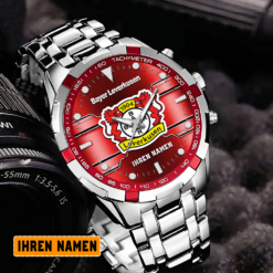 Bayer 04 Leverkusen - Aurora Uhr Sonderausgabe mit Ihrem Namen