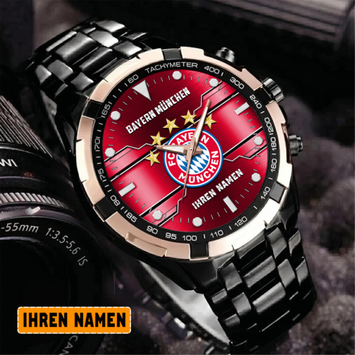 Bayern München – Aurora Uhr Sonderausgabe mit Ihrem Namen Bayern München – Aurora Uhr Sonderausgabe mit Ihrem Namen