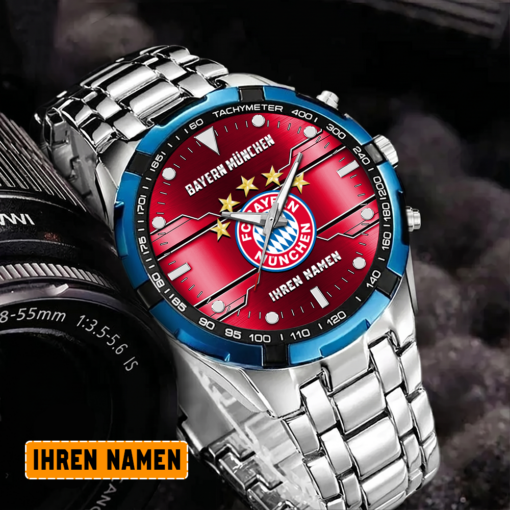 Bayern München – Aurora Uhr Sonderausgabe mit Ihrem Namen Bayern München – Aurora Uhr Sonderausgabe mit Ihrem Namen