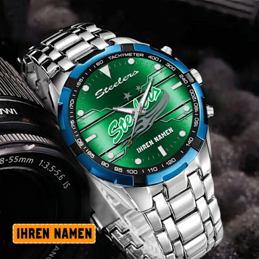 Bietigheim Steelers – Aurora Uhr Sonderausgabe mit Ihrem Namen Bietigheim Steelers – Aurora Uhr Sonderausgabe mit Ihrem Namen