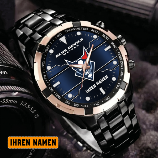 Blue Devils Weiden – Aurora Uhr Sonderausgabe mit Ihrem Namen Blue Devils Weiden – Aurora Uhr Sonderausgabe mit Ihrem Namen