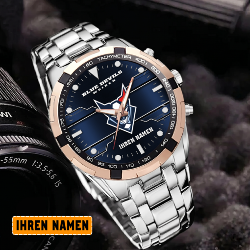 Blue Devils Weiden – Aurora Uhr Sonderausgabe mit Ihrem Namen Blue Devils Weiden – Aurora Uhr Sonderausgabe mit Ihrem Namen