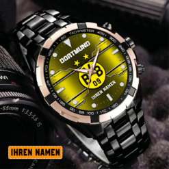 Borussia Dortmund - Aurora Uhr Sonderausgabe mit Ihrem Namen