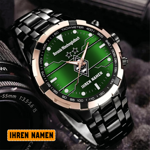 Borussia Mönchengladbach – Aurora Uhr Sonderausgabe mit Ihrem Namen Borussia Mönchengladbach – Aurora Uhr Sonderausgabe mit Ihrem Namen
