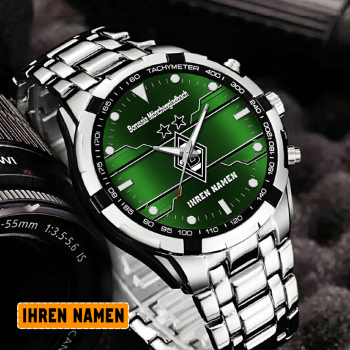 Borussia Mönchengladbach – Aurora Uhr Sonderausgabe mit Ihrem Namen Borussia Mönchengladbach – Aurora Uhr Sonderausgabe mit Ihrem Namen