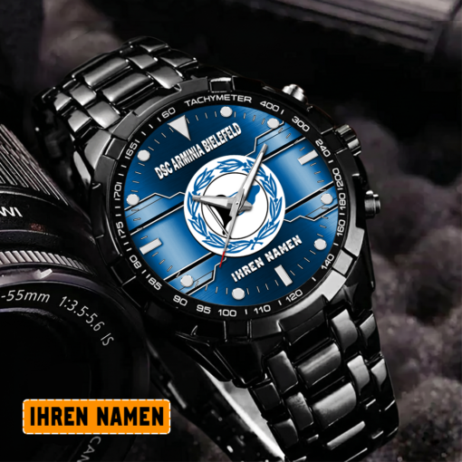 DSC Arminia Bielefeld – Aurora Uhr Sonderausgabe mit Ihrem Namen DSC Arminia Bielefeld – Aurora Uhr Sonderausgabe mit Ihrem Namen
