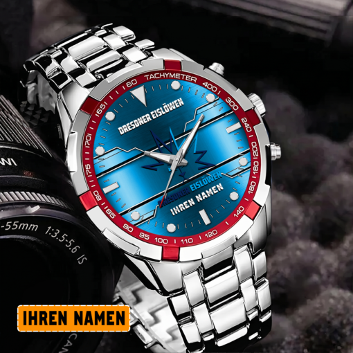 Dresdner Eislöwen – Aurora Uhr Sonderausgabe mit Ihrem Namen Dresdner Eislöwen – Aurora Uhr Sonderausgabe mit Ihrem Namen