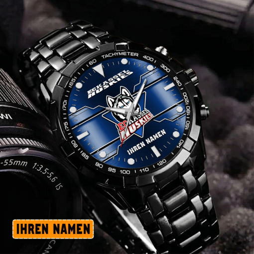 EC Kassel Huskies – Aurora Uhr Sonderausgabe mit Ihrem Namen EC Kassel Huskies – Aurora Uhr Sonderausgabe mit Ihrem Namen