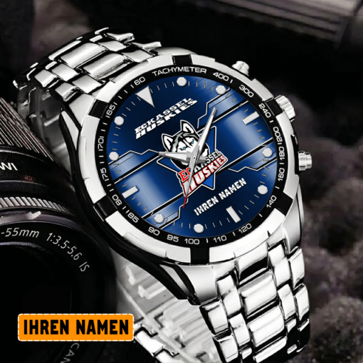 EC Kassel Huskies – Aurora Uhr Sonderausgabe mit Ihrem Namen EC Kassel Huskies – Aurora Uhr Sonderausgabe mit Ihrem Namen