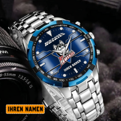 EC Kassel Huskies - Aurora Uhr Sonderausgabe mit Ihrem Namen