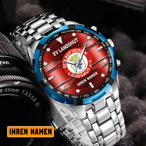 EV Landshut – Aurora Uhr Sonderausgabe mit Ihrem Namen EV Landshut – Aurora Uhr Sonderausgabe mit Ihrem Namen