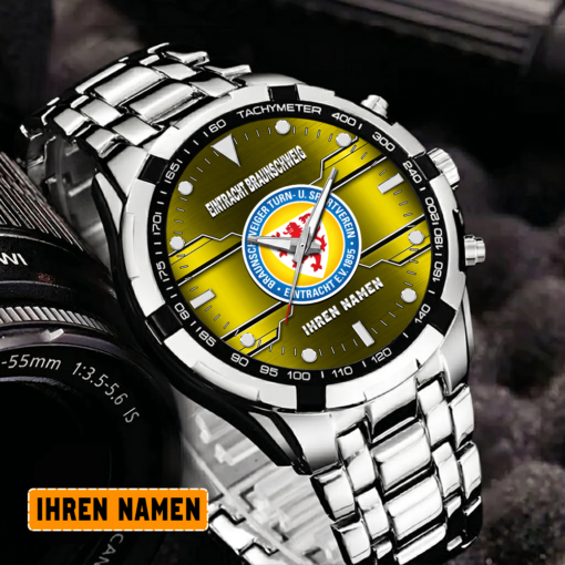 Eintracht Braunschweig – Aurora Uhr Sonderausgabe mit Ihrem Namen Eintracht Braunschweig – Aurora Uhr Sonderausgabe mit Ihrem Namen