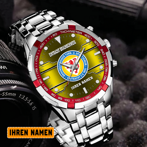 Eintracht Braunschweig – Aurora Uhr Sonderausgabe mit Ihrem Namen Eintracht Braunschweig – Aurora Uhr Sonderausgabe mit Ihrem Namen