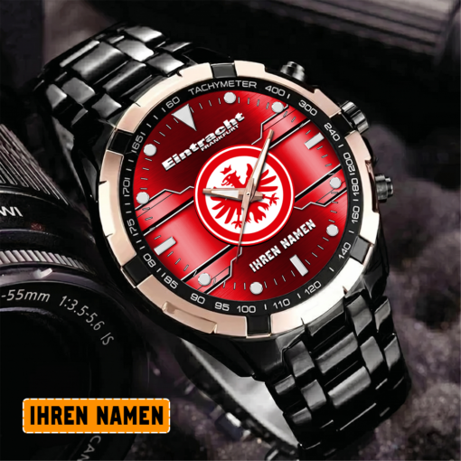 Eintracht Frankfurt – Aurora Uhr Sonderausgabe mit Ihrem Namen Eintracht Frankfurt – Aurora Uhr Sonderausgabe mit Ihrem Namen