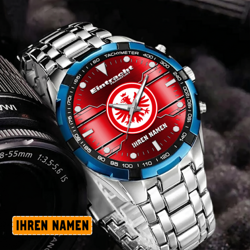 Eintracht Frankfurt – Aurora Uhr Sonderausgabe mit Ihrem Namen Eintracht Frankfurt – Aurora Uhr Sonderausgabe mit Ihrem Namen