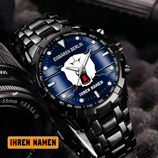 Eisbären Berlin – Aurora Uhr Sonderausgabe mit Ihrem Namen Eisbären Berlin – Aurora Uhr Sonderausgabe mit Ihrem Namen