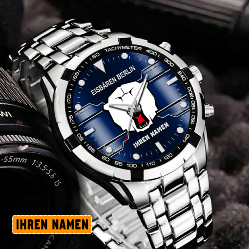 Eisbären Berlin – Aurora Uhr Sonderausgabe mit Ihrem Namen Eisbären Berlin – Aurora Uhr Sonderausgabe mit Ihrem Namen