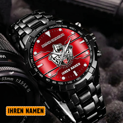 Eisbären Regensburg – Aurora Uhr Sonderausgabe mit Ihrem Namen Eisbären Regensburg – Aurora Uhr Sonderausgabe mit Ihrem Namen