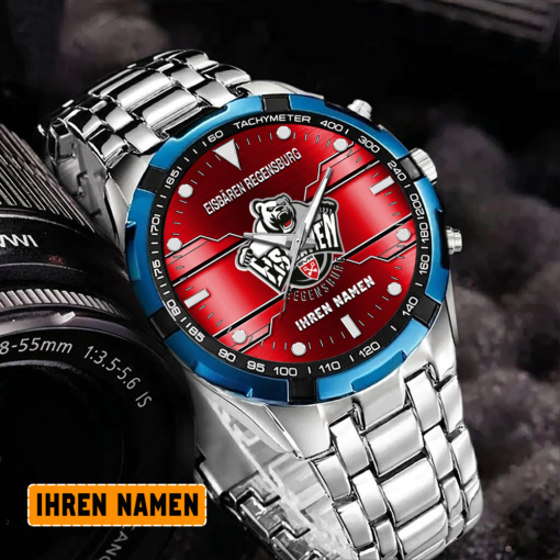 Eisbären Regensburg – Aurora Uhr Sonderausgabe mit Ihrem Namen Eisbären Regensburg – Aurora Uhr Sonderausgabe mit Ihrem Namen