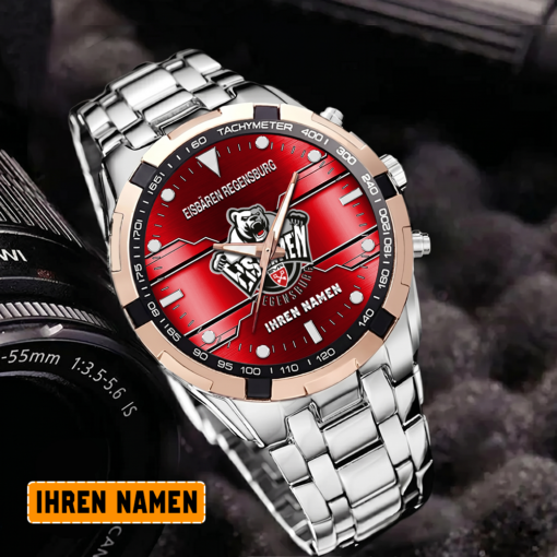 Eisbären Regensburg – Aurora Uhr Sonderausgabe mit Ihrem Namen Eisbären Regensburg – Aurora Uhr Sonderausgabe mit Ihrem Namen