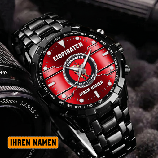 Eispiraten Crimmitschau – Aurora Uhr Sonderausgabe mit Ihrem Namen Eispiraten Crimmitschau – Aurora Uhr Sonderausgabe mit Ihrem Namen