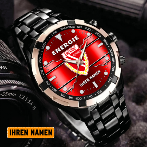 Energie Cottbus – Aurora Uhr Sonderausgabe mit Ihrem Namen Energie Cottbus – Aurora Uhr Sonderausgabe mit Ihrem Namen