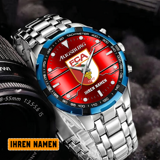 FC Augsburg – Aurora Uhr Sonderausgabe mit Ihrem Namen FC Augsburg – Aurora Uhr Sonderausgabe mit Ihrem Namen