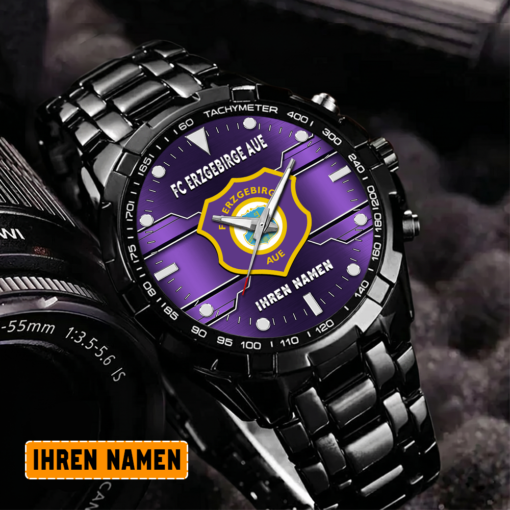 FC Erzgebirge Aue – Aurora Uhr Sonderausgabe mit Ihrem Namen FC Erzgebirge Aue – Aurora Uhr Sonderausgabe mit Ihrem Namen